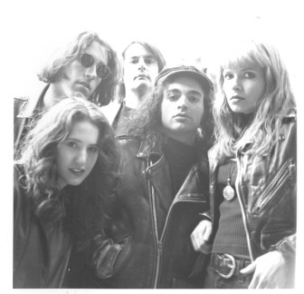 The Halfbreeds - Jennifer Haskins, S. Frog, Jamey Evans, Francis Cricket, Holly Troy. Photo by Jennifer Haskins.