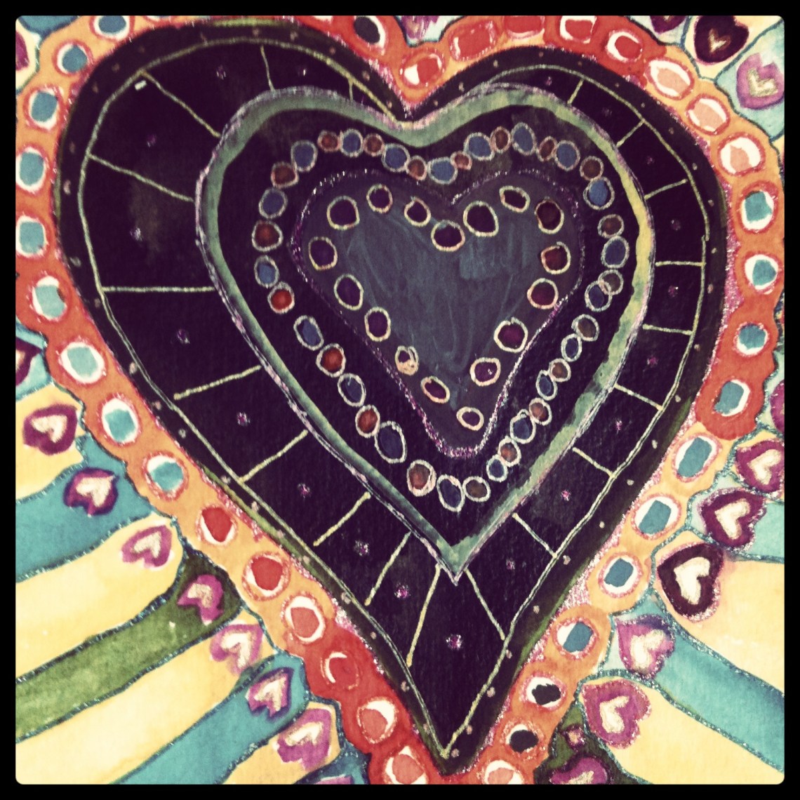 black heart (c) 2013