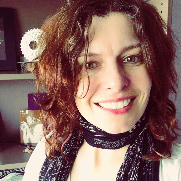 in my office with bike trophy and david bowie © June 2019 Holly Troy