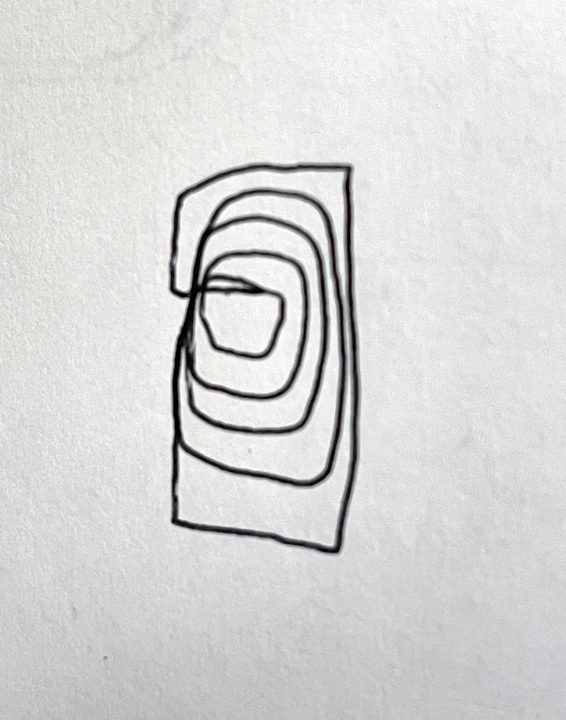 Doodle 2022.04.09 werewolf-5 © Holly Troy 2022